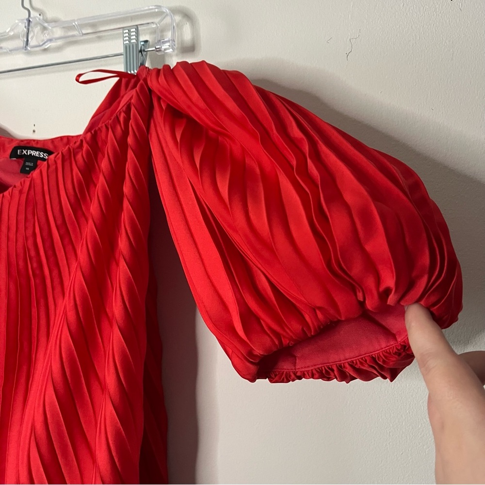 Express Red Mini Dress - Picture 2 of 6